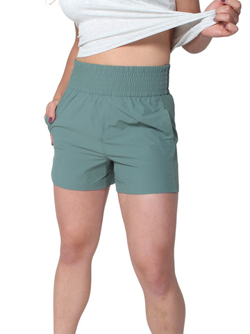 Esplanade Shorts - Soft Green