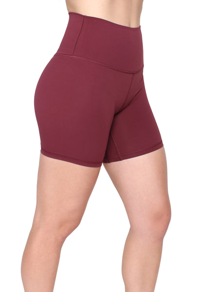 Shaper Booty Shorts - Maroon