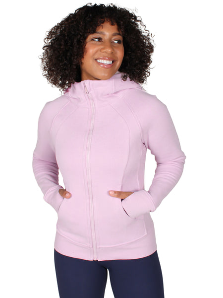 Companion Fleece Zipper Hoodie - New Pink