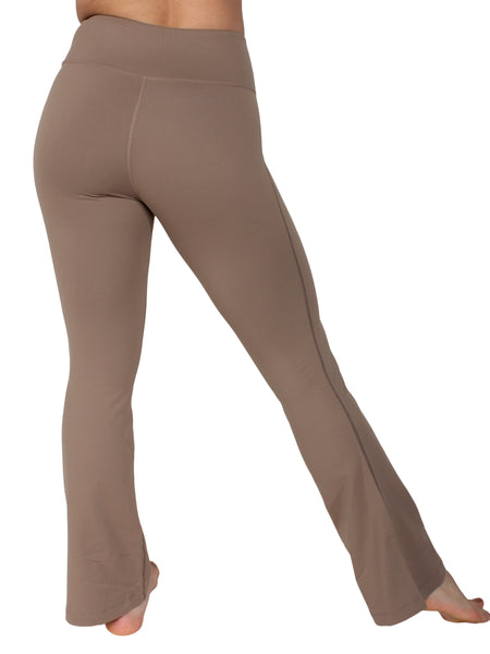 Boss Flared Tights - Mocca