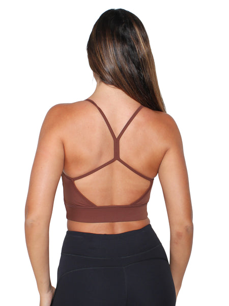 Reformer Sport Bra - Chestnut