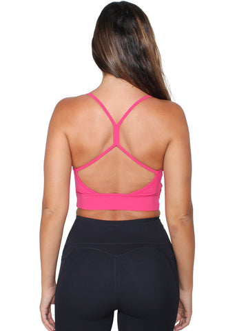 Reformer Sport Bra -Strawberry