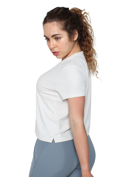 Classic Stretch T-Shirt - Pearl