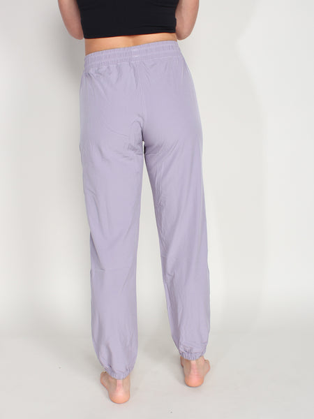 Relaxed high-rise jogger - ice lavender