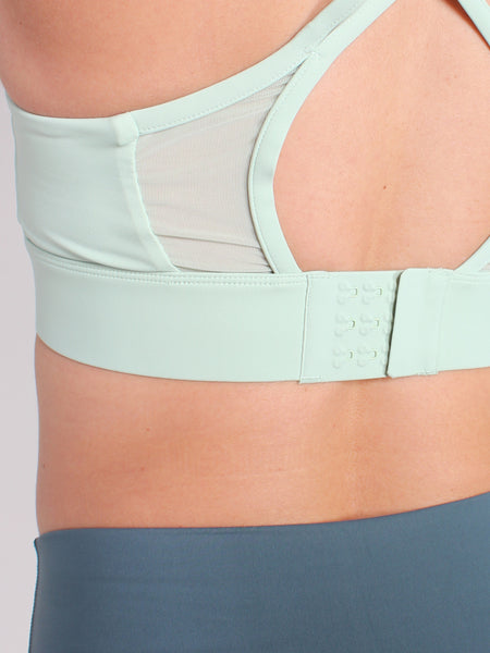 Elation adjustable sports bra - mint